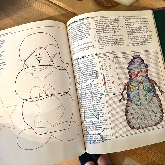 Vintage Hardcover Leisure Arts The Spirit of Christmas Books Craft and Recipes - Picture 11 of 11